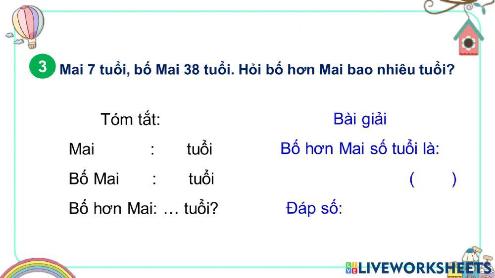 Toán tuần 2 tiết 4