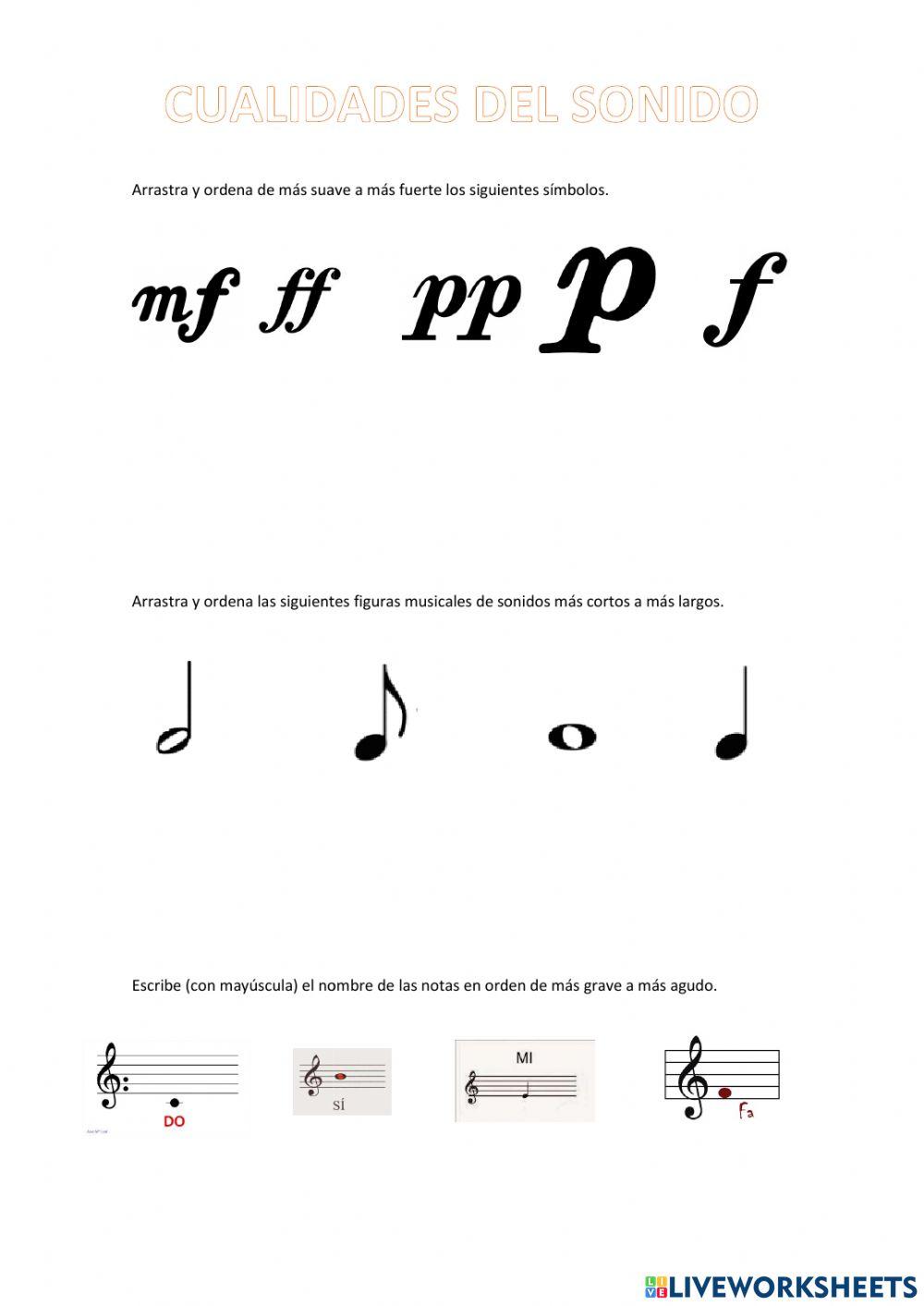 Repaso Cualidades del Sonido
