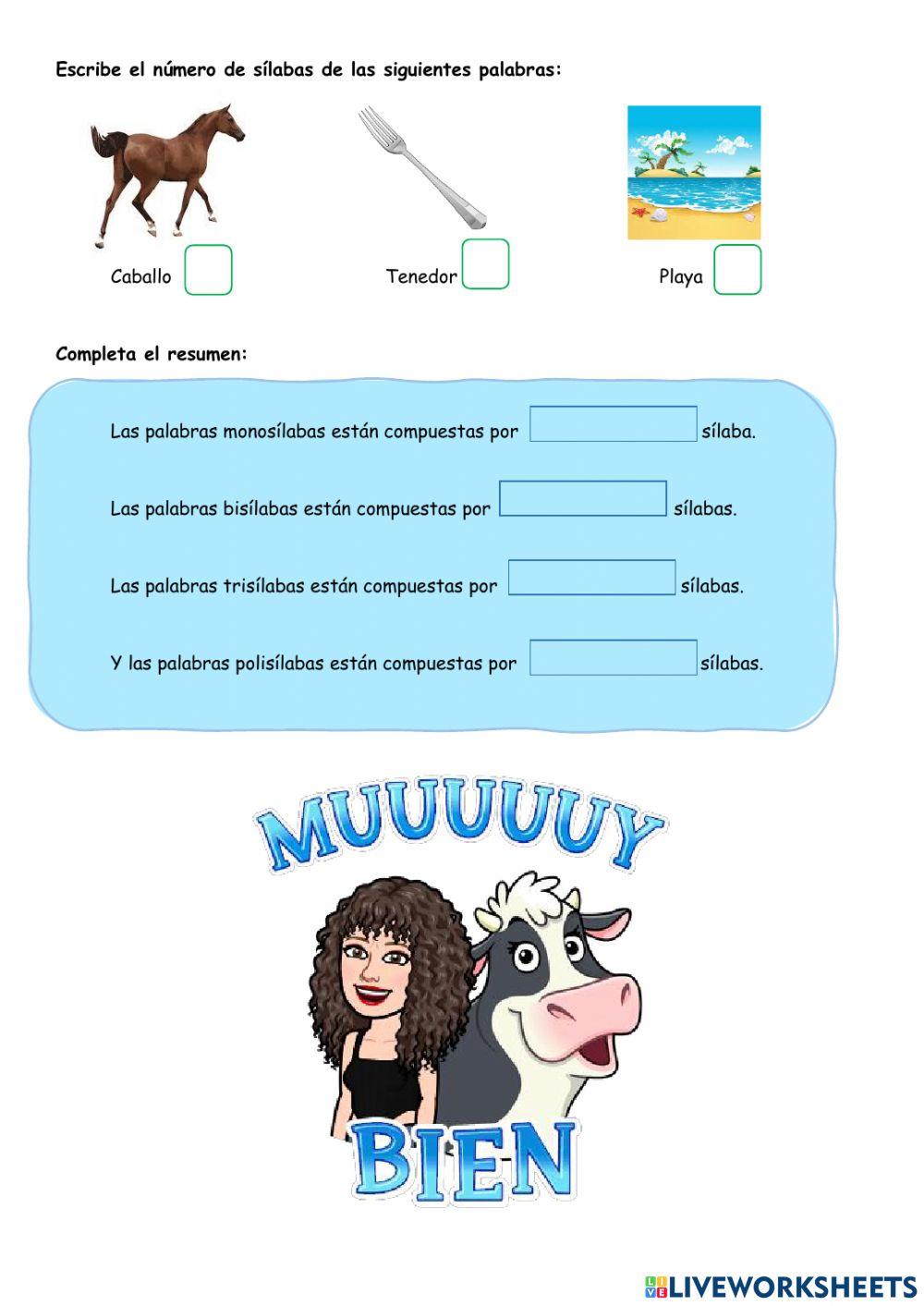 Sílabas Sílabas