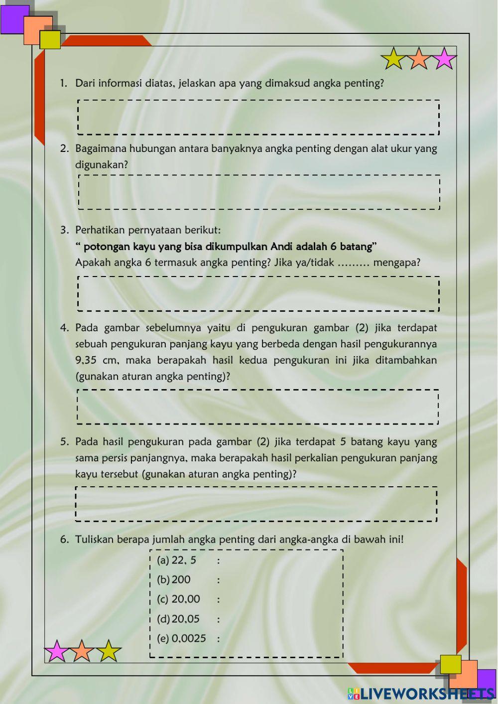 Angka Penting, Notasi Ilmiah