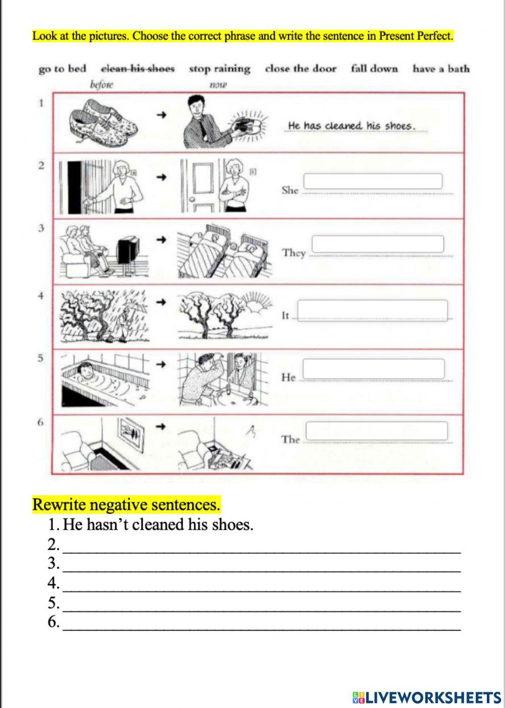Present Perfect Present Perfect