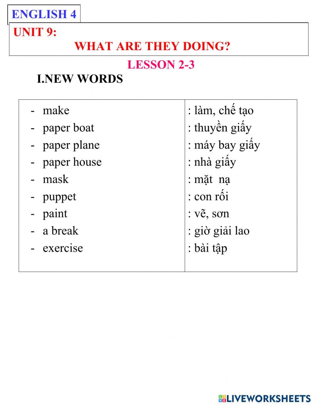 English 4 Unit 9 Lesson 2 3 2143305 Huá Nh Thá Lan English 4 Unit 9 Lesson 2 3 2143305 Huá Nh Thá Lan