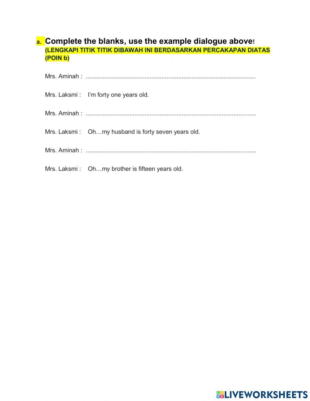 Lesson 1 englih package b