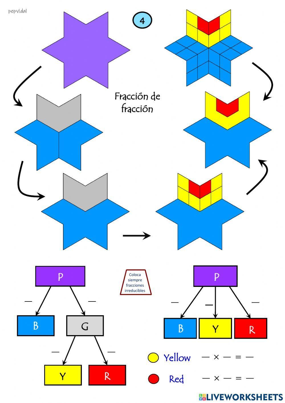 Fracciones graficas nivel II - 4