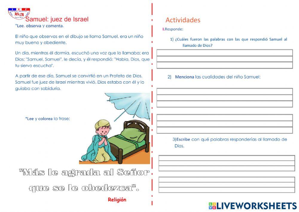 Historia bíblica de samuel