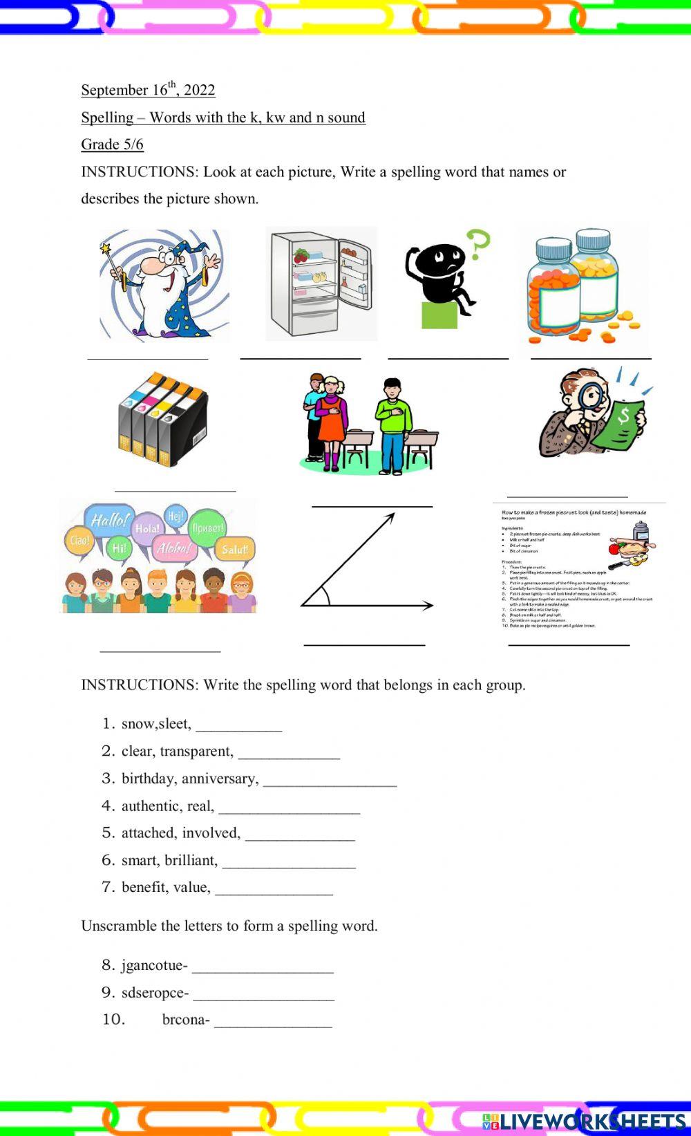 Hard and Soft C and G Spelling