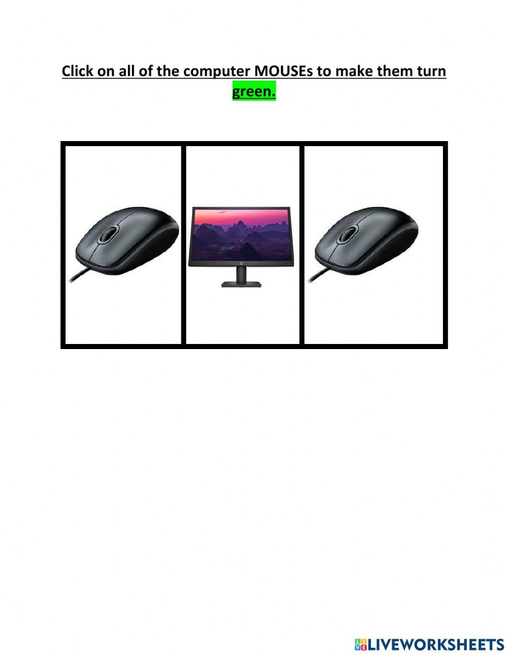 Level 3 cause and effect click on the mouse