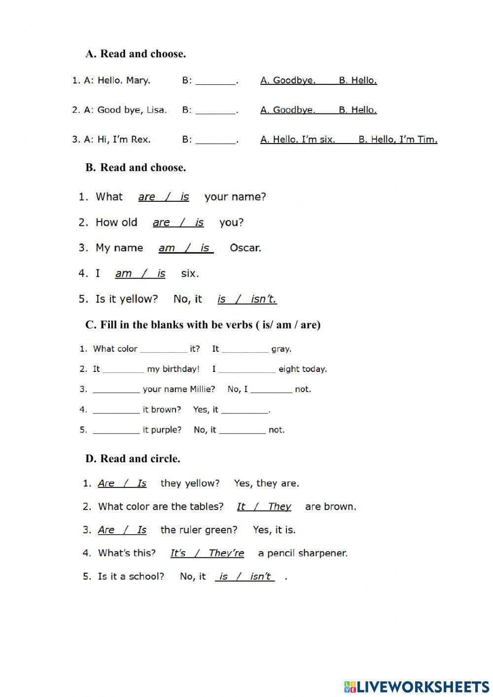 Review ODI 1 UNIT 1 AND 2