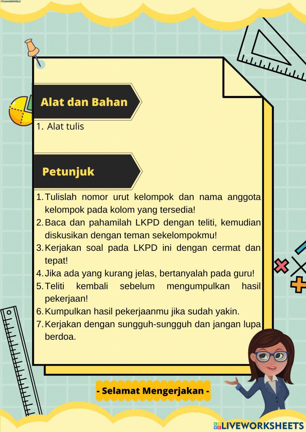 Penjumlahan dan Pengurangan Pecahan