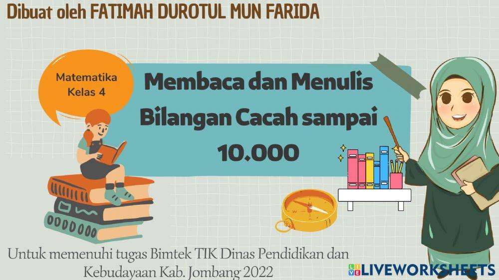 Latihan Soal Matematika Bilangan Cacah