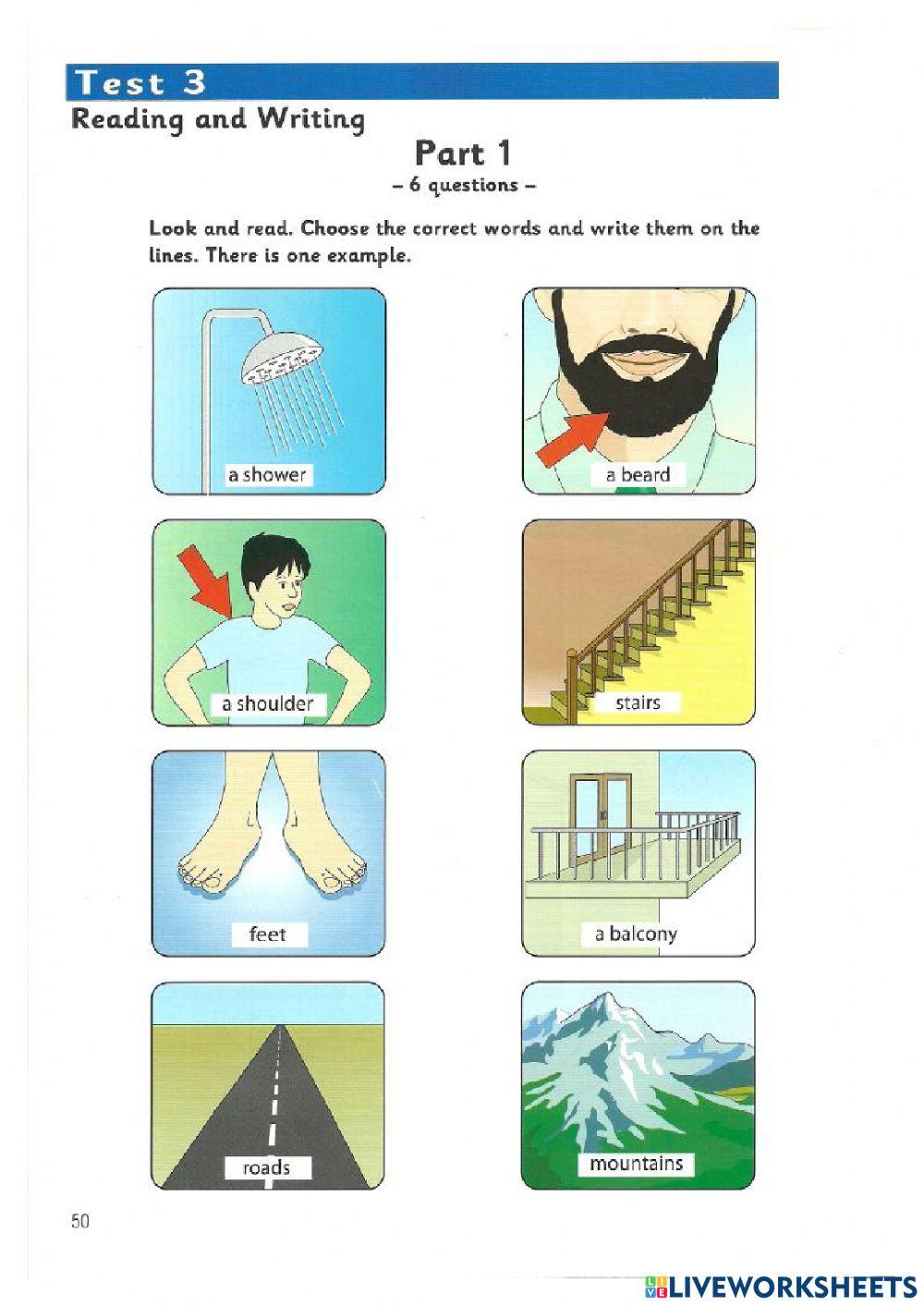 Movers reading test 2