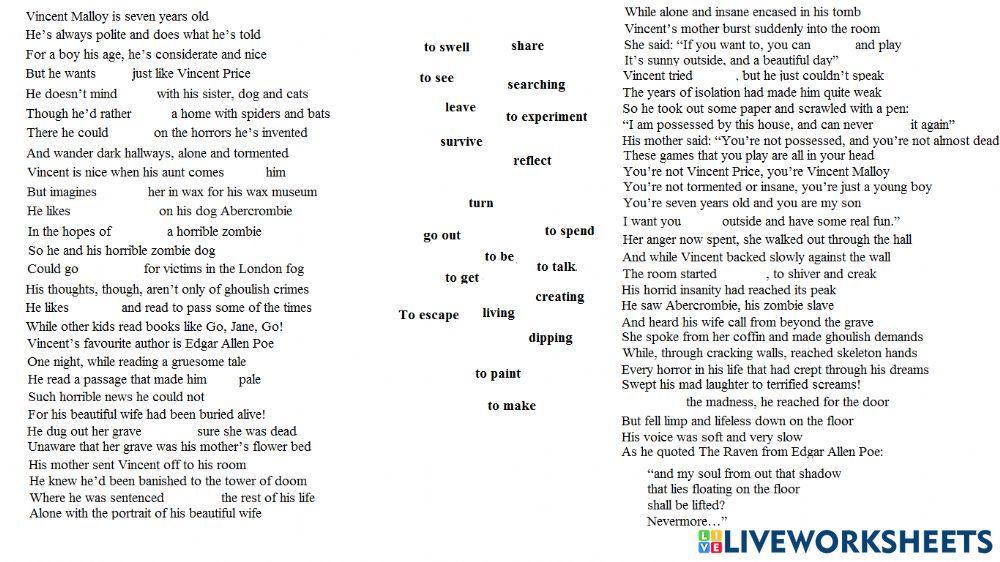 Infinitive or gerund