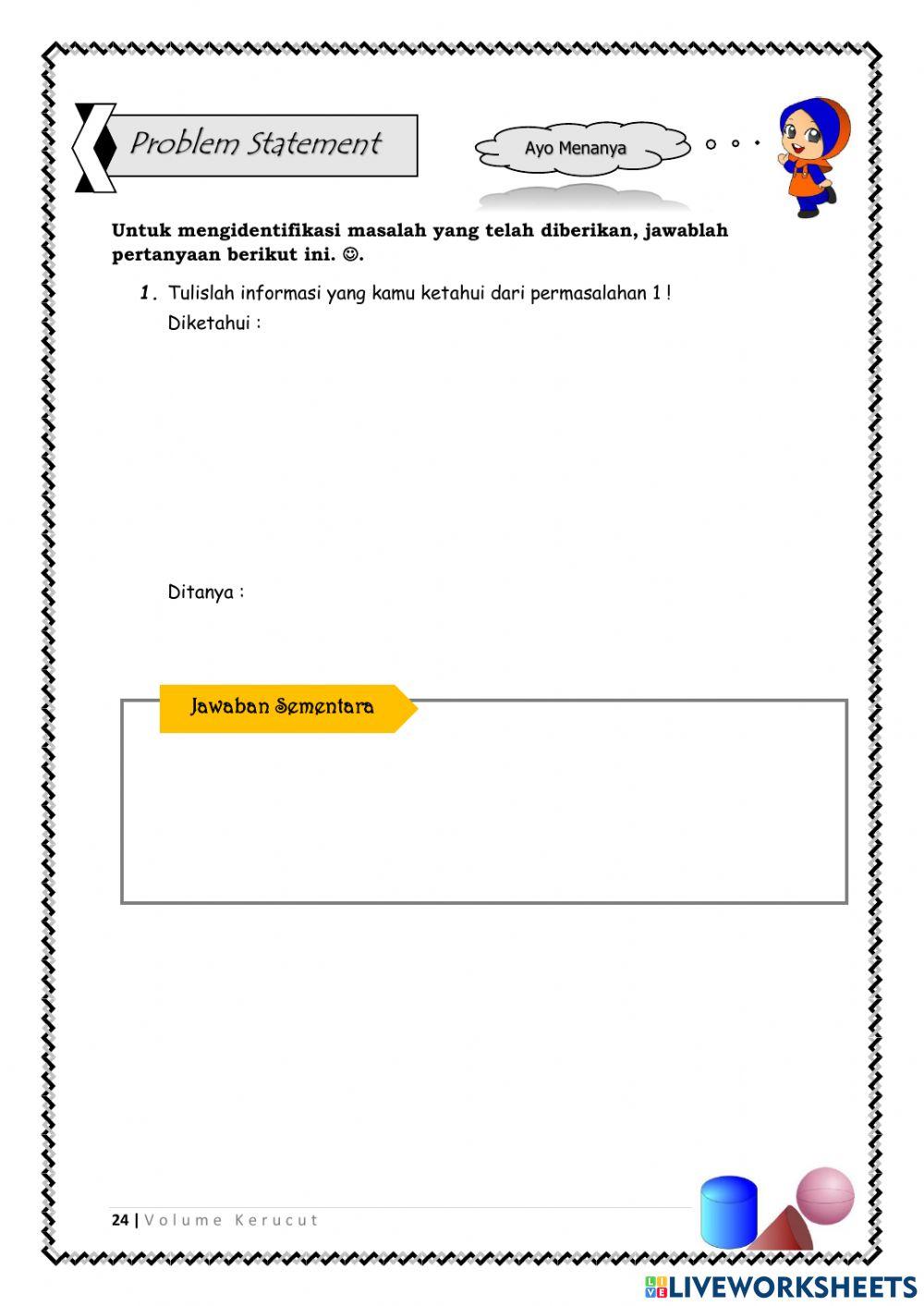 LKPD 4 (Volume Kerucut)