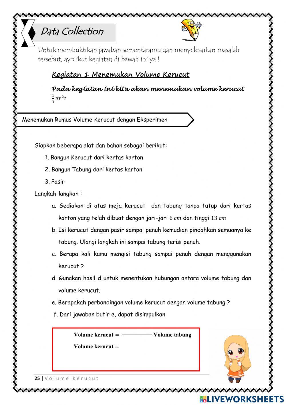 LKPD 4 (Volume Kerucut)