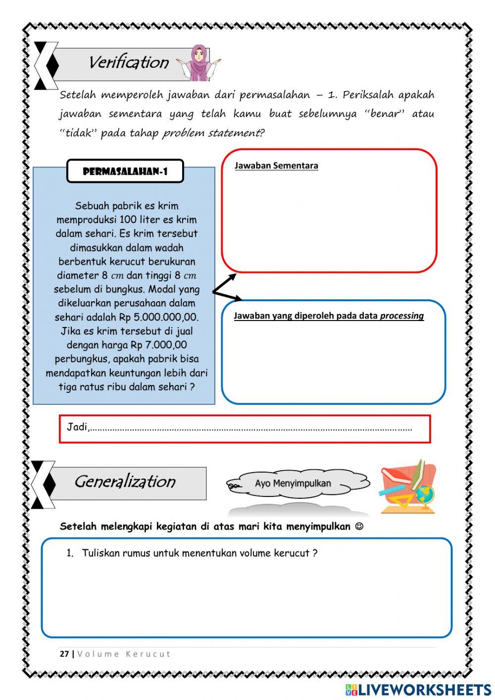 LKPD 4 (Volume Kerucut)