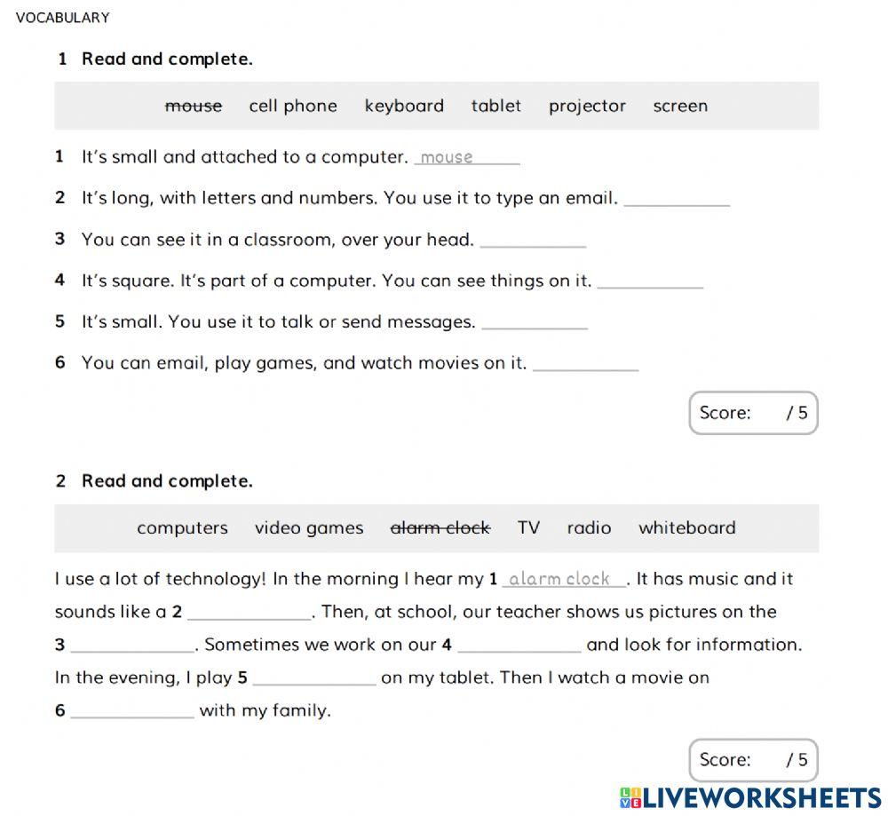 2nd Grade Vocabulary Unit 1