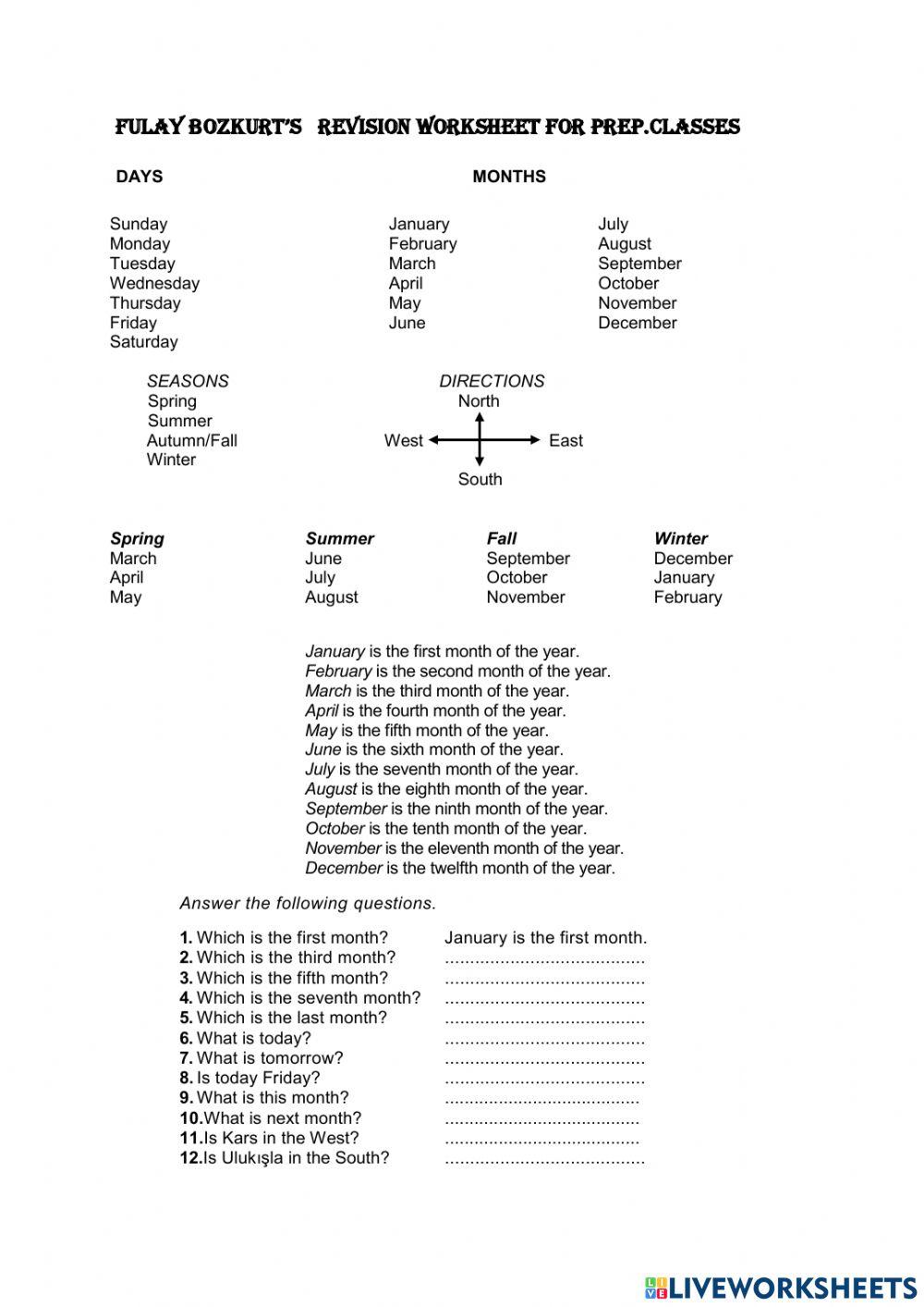 Singular and plural nouns