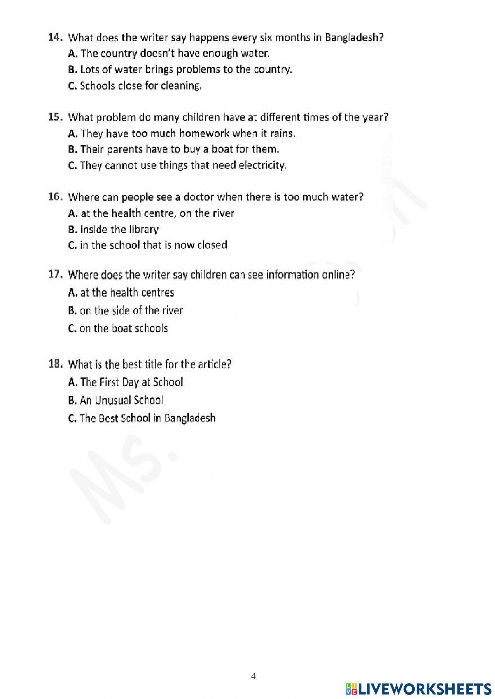 Viet Teacher-S6-WEEK 6-U2-GRAMMAR REVISION