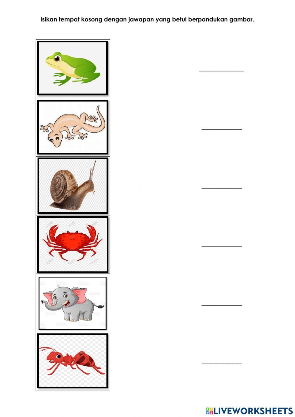 Isikan tempat kosong