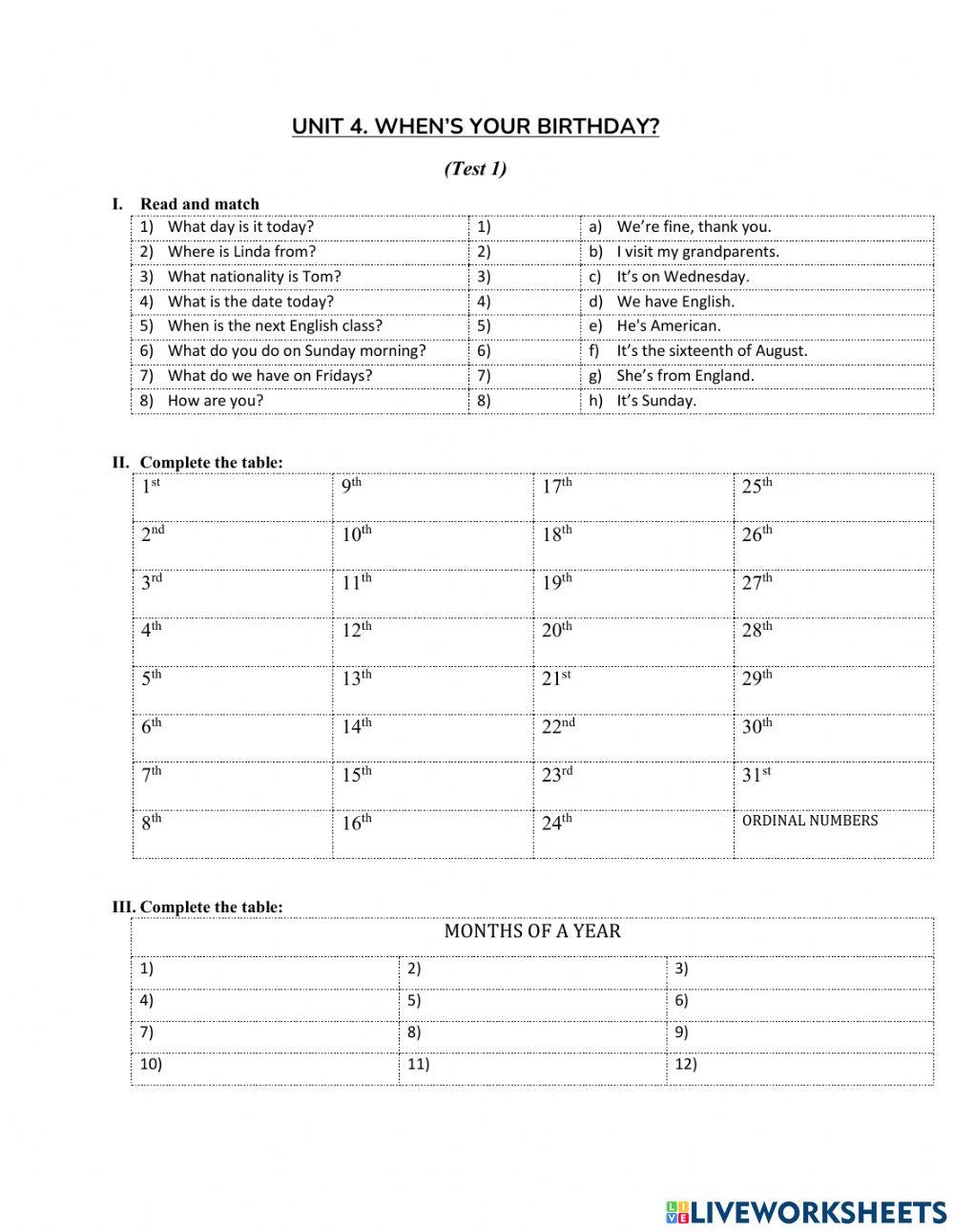 Grade 4 - UNIT 4 (1)