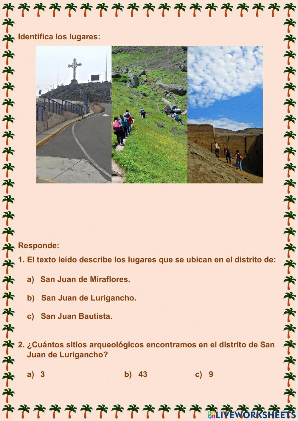 Lugares en San Juan de Lurigancho