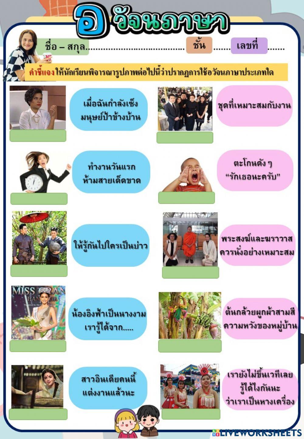 อวัจนภาษา
