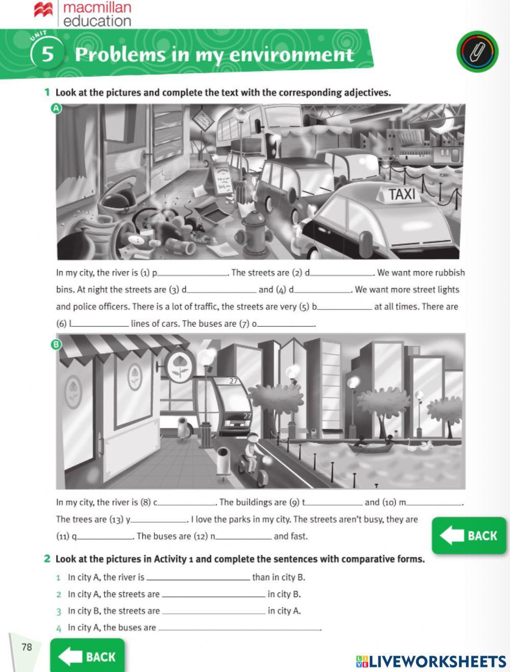 Problems in my enviroment