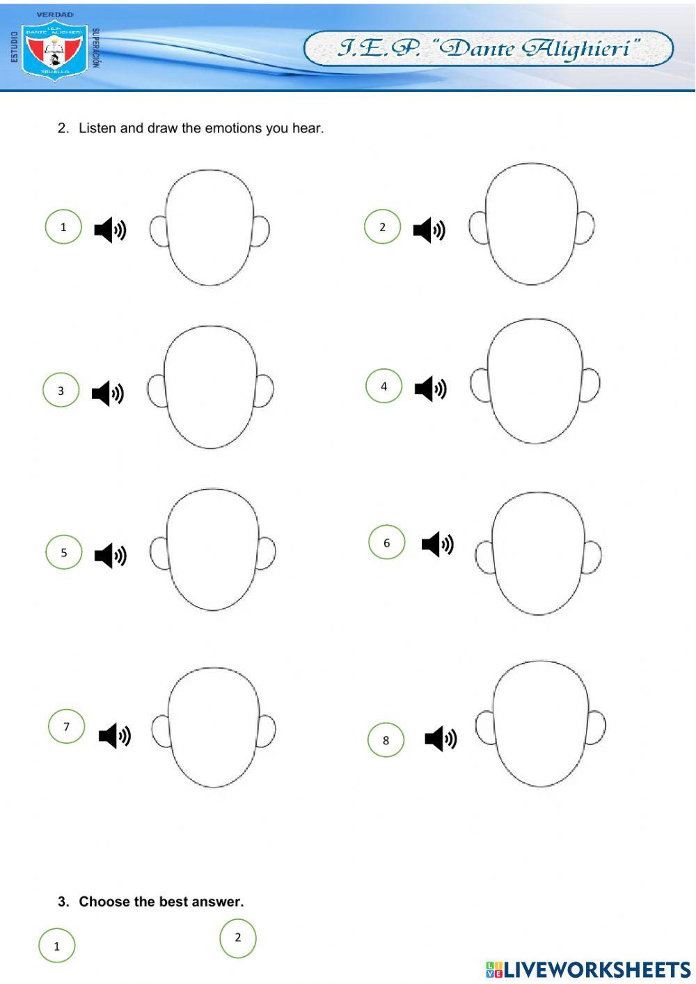 Let's talk about our feelings