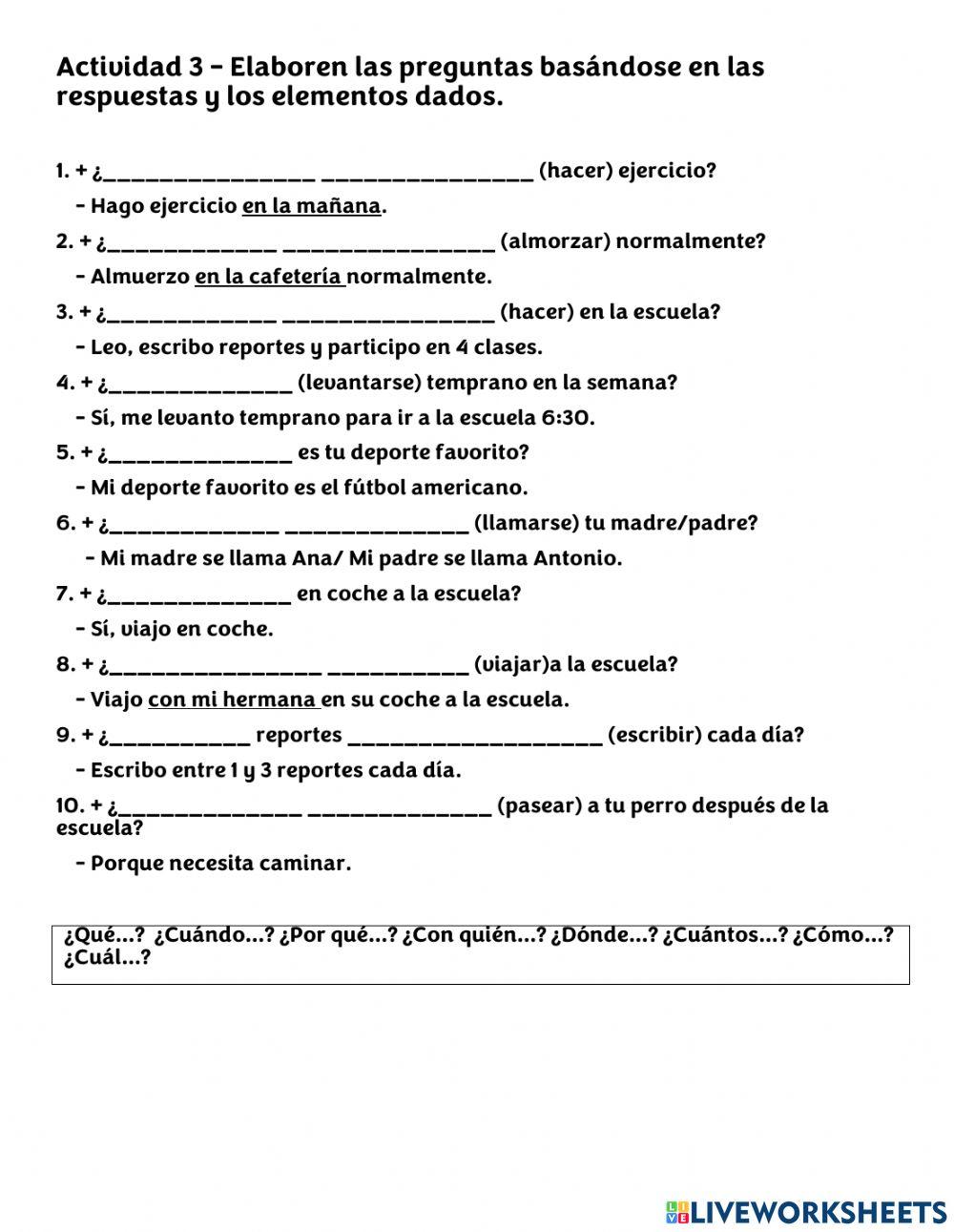 Questions about routines