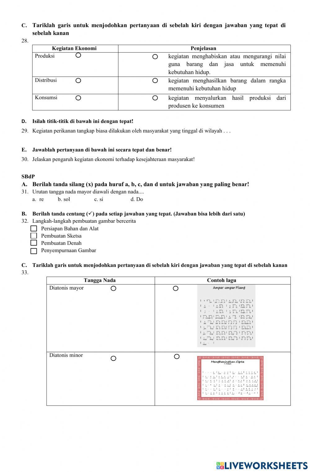 PTS Tema 2 SDN 226 Palembang