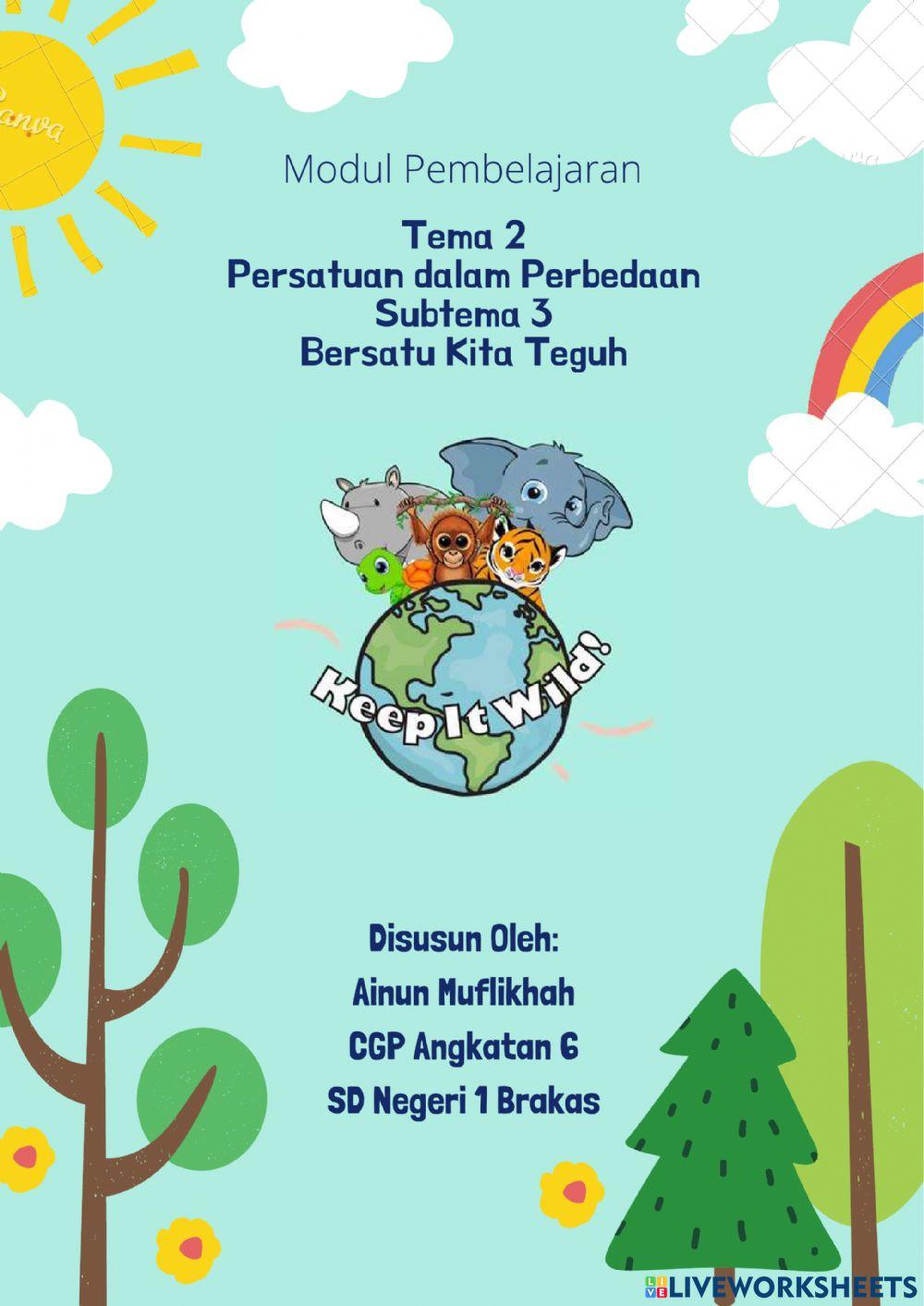 Modul Tema 2 Subtema 3 Kelas 6