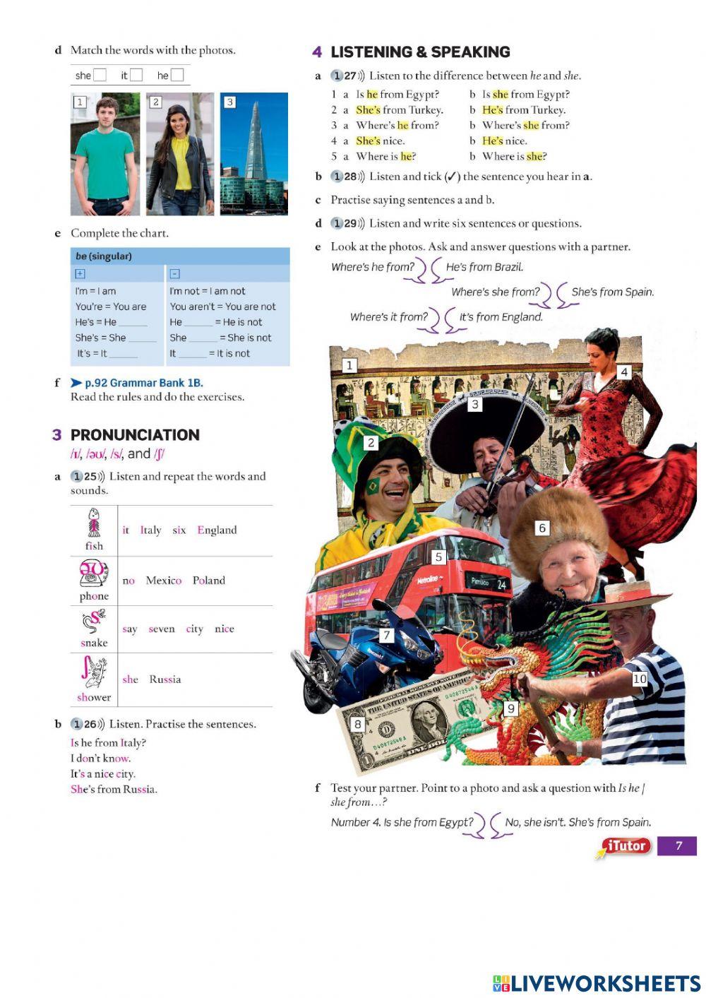 Countries and nationalities