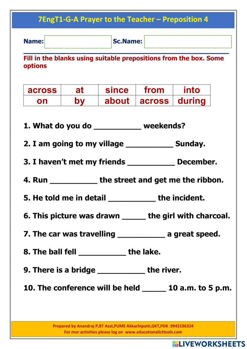 Preposition
