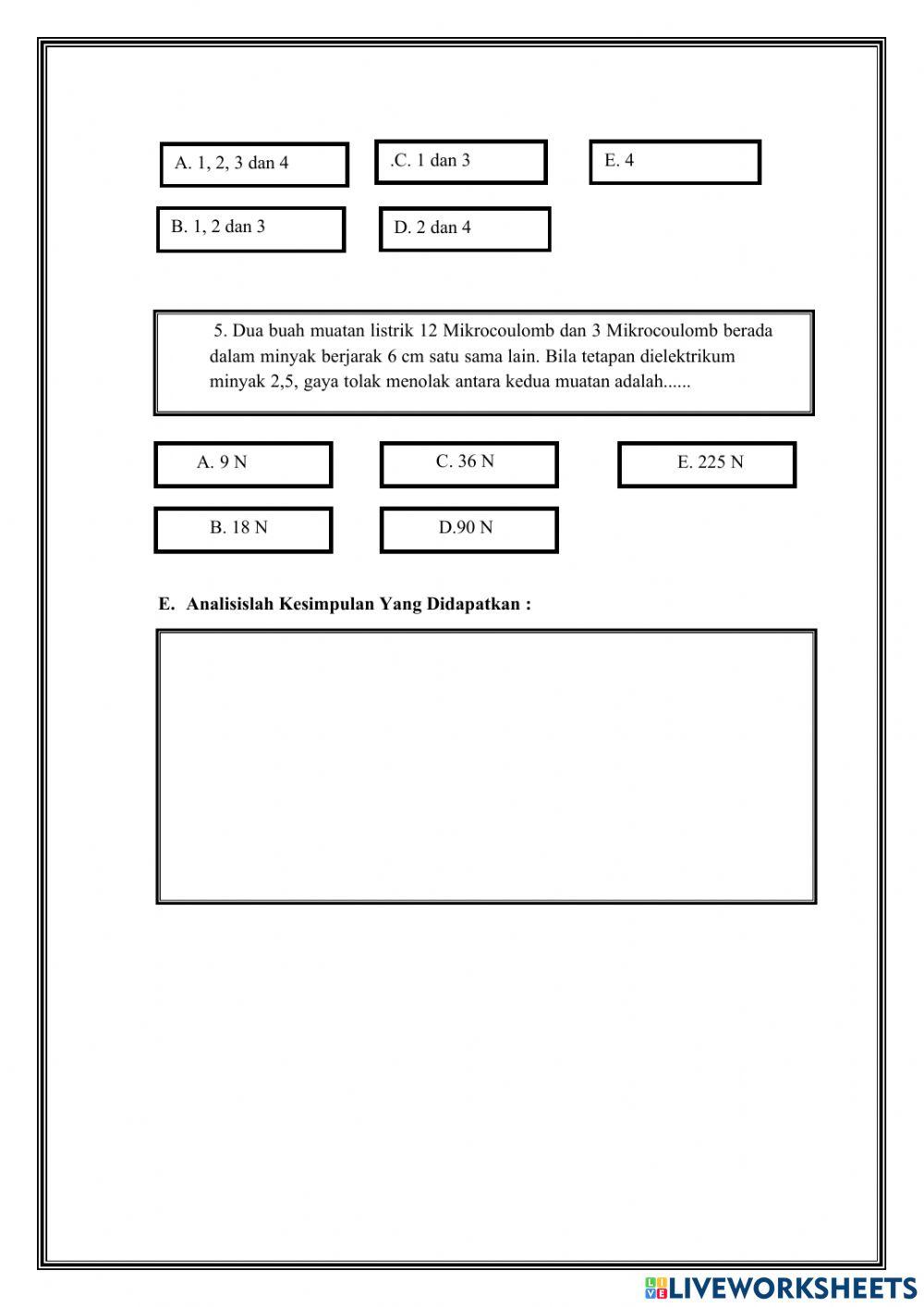 E-LKPD Listrik Statis Pertemuan 1