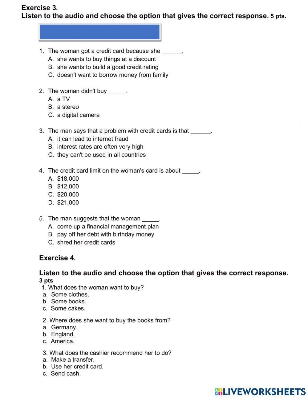 Money, entrepreneurs