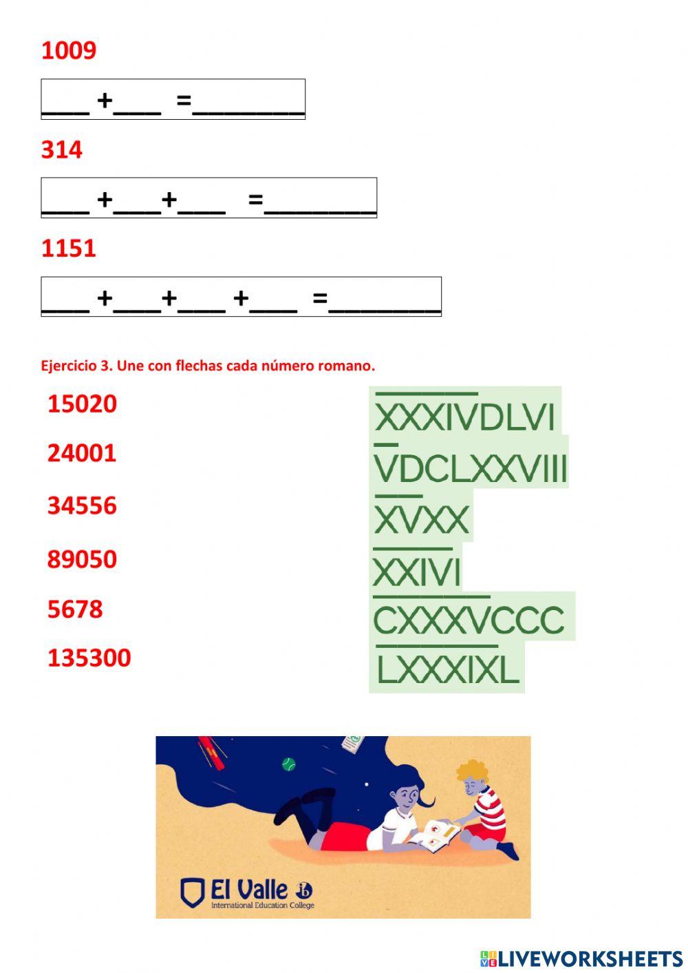 Números Romanos con reglas