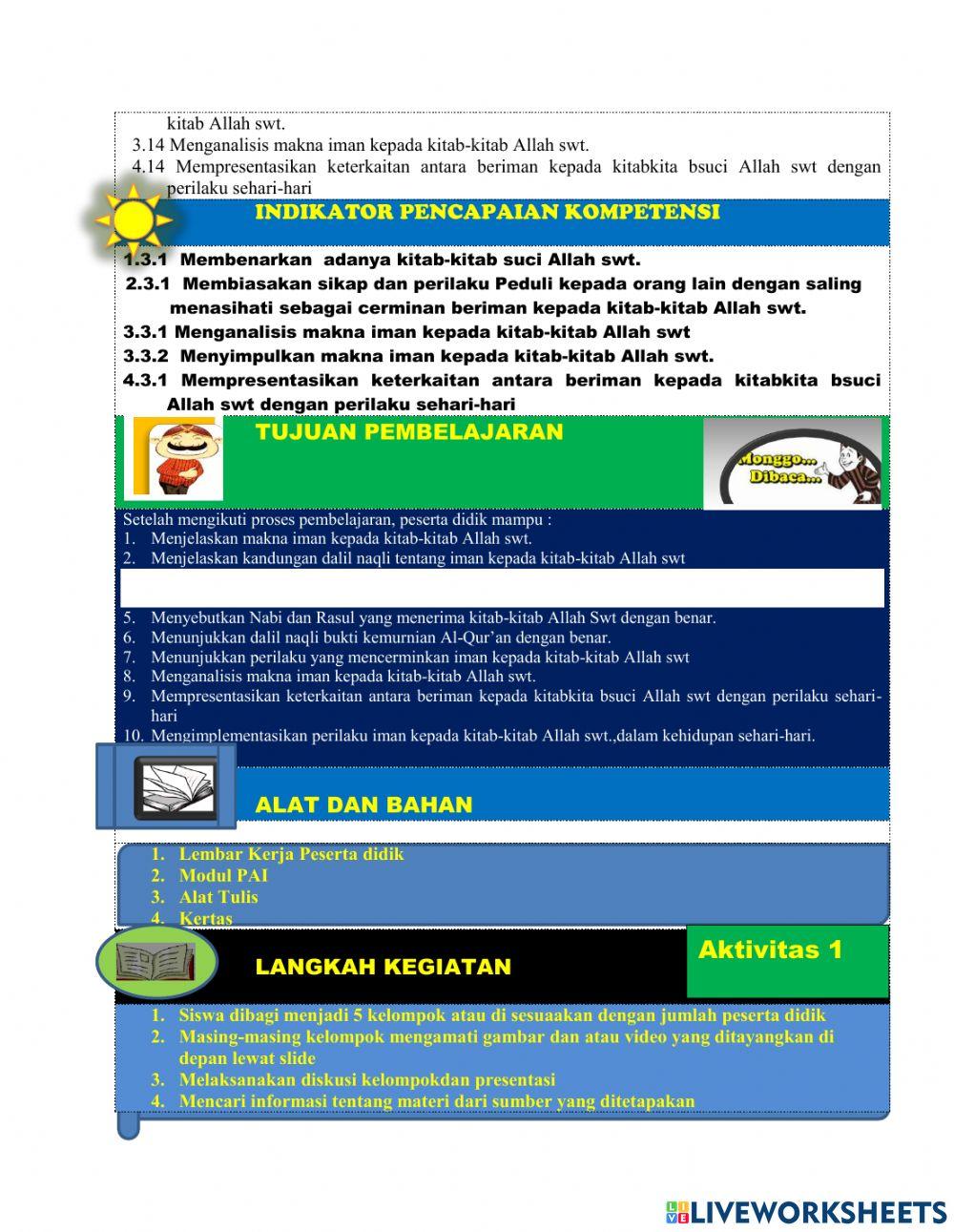 Pendidikan Agama ISlam