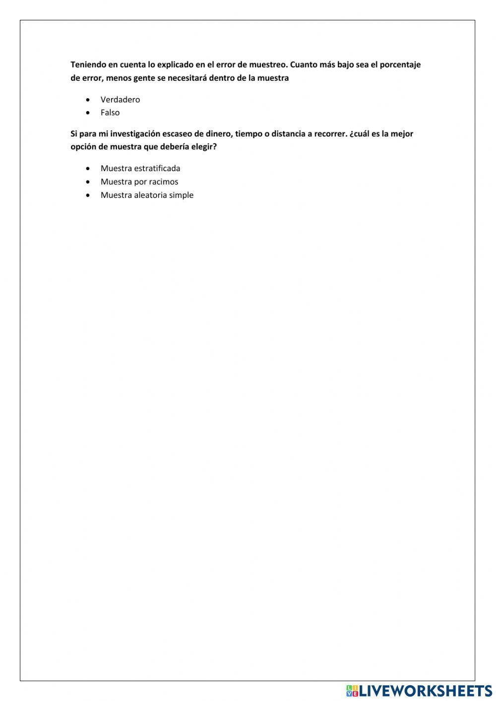 Seleccionar una muestra apropiada para la INVESTIGACIÓN