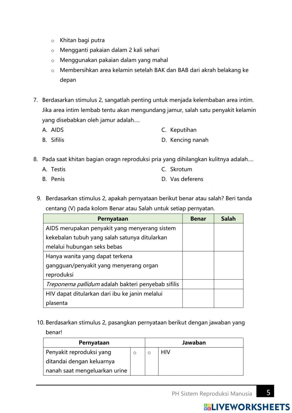 PH Sistem Reproduksi 9A