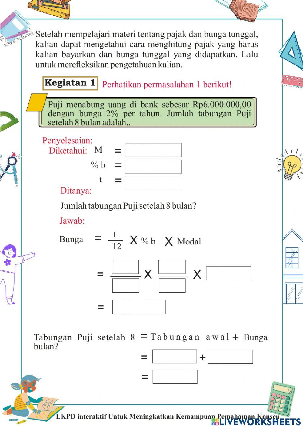 LKPD 3 ARITMATIKA SOSIAL