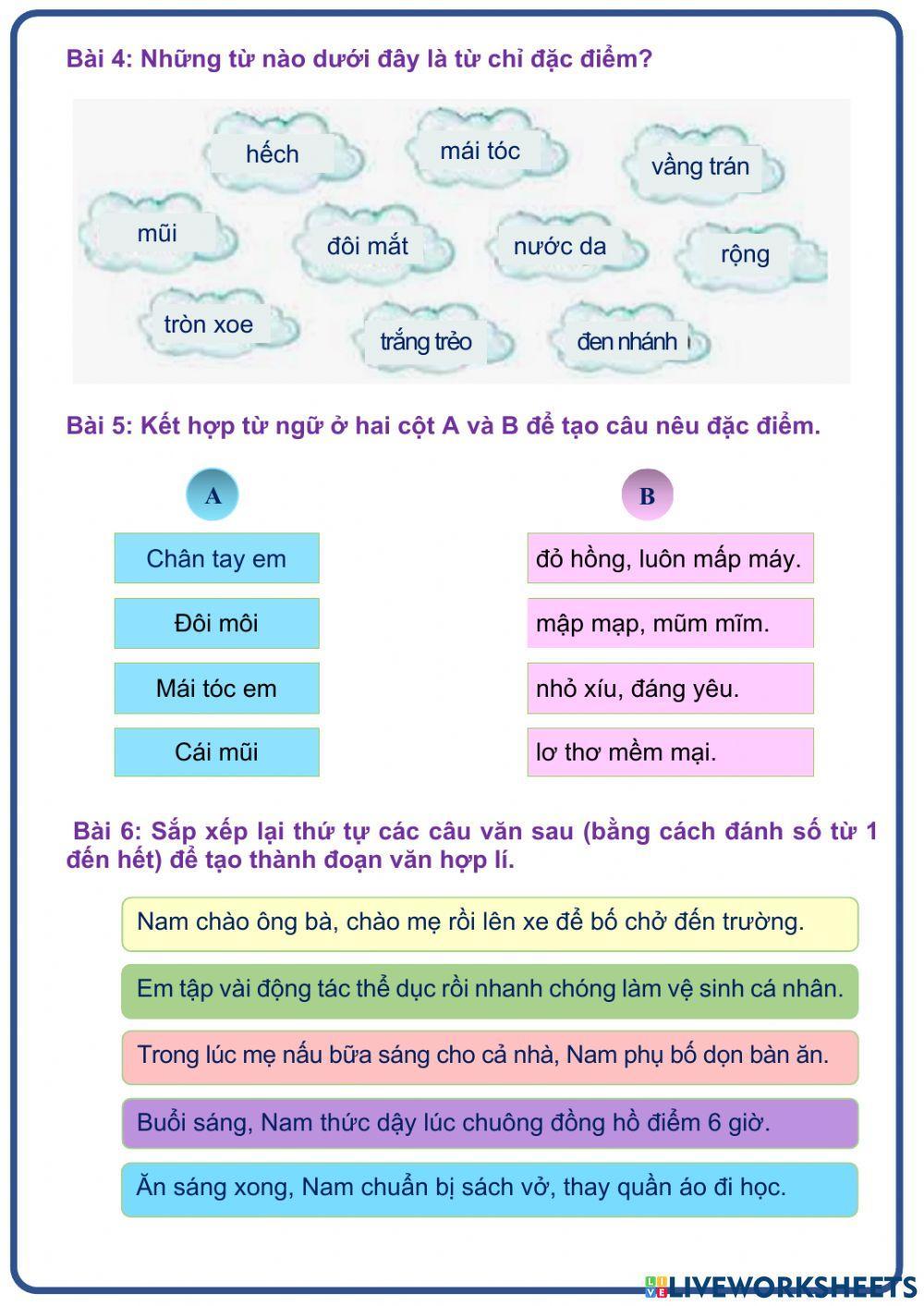 Tiếng Việt 2 (Tuần 3)