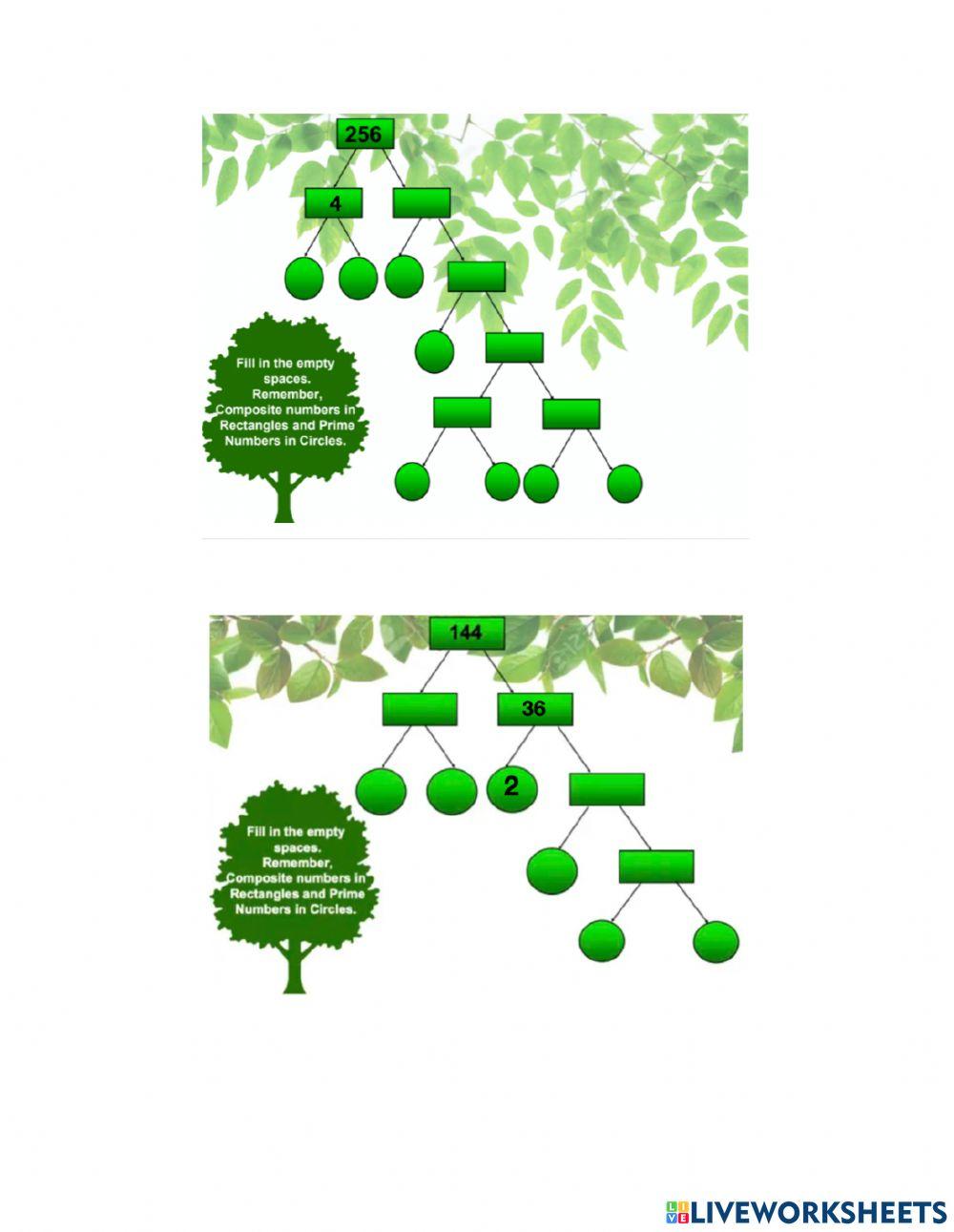 2131477-factor-tree-chughkritika-liveworksheets