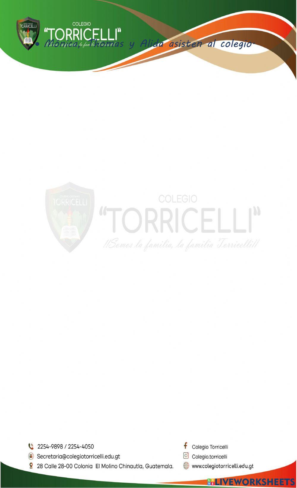 Hoja de trabajo sujeto