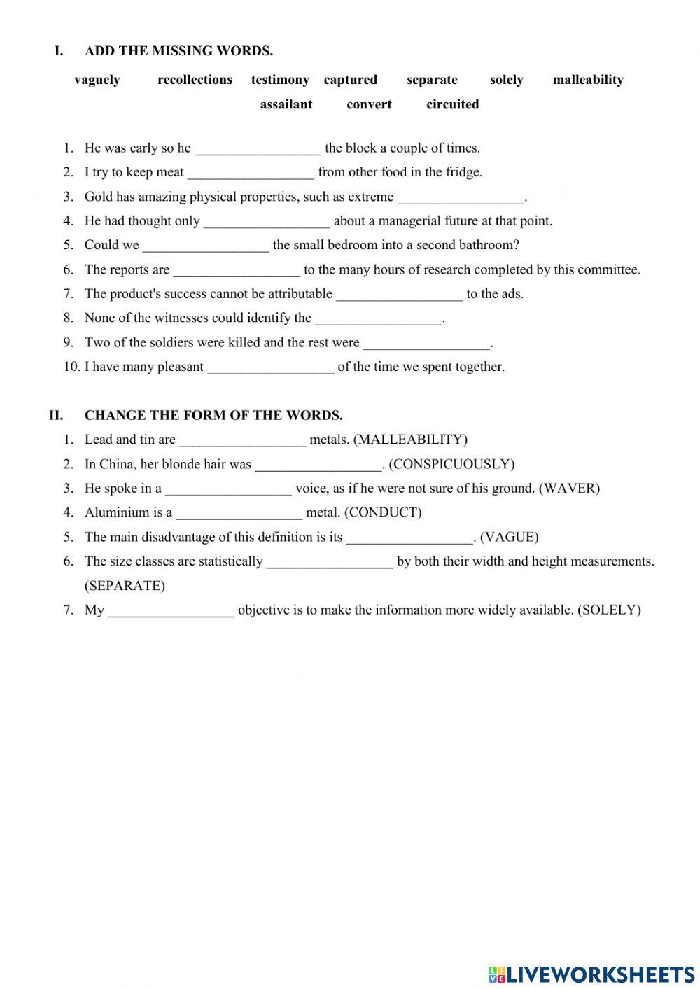Empower C1 Unit 4 Reading p.48-49 worksheet | Live Worksheets