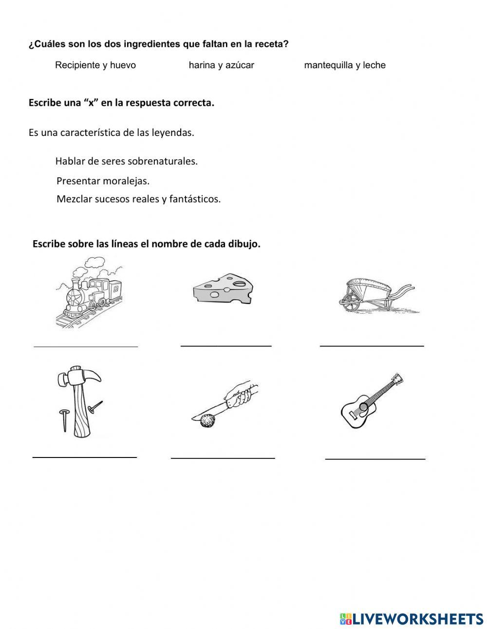 Diagnostico Español 3°
