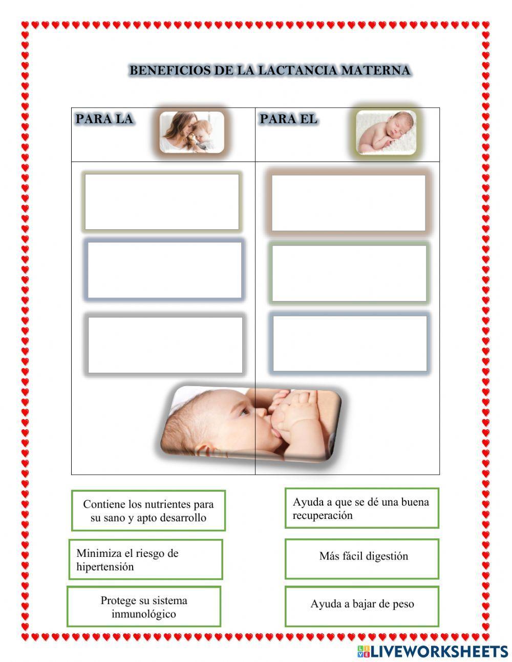 Beneficios de la lactancia materna