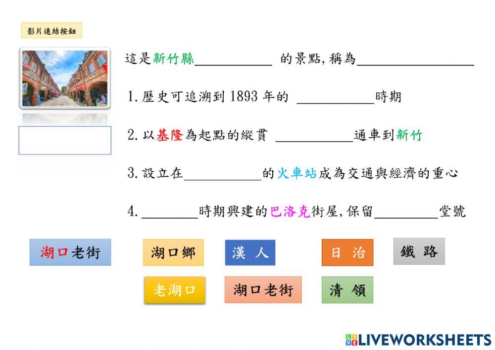 新竹縣鄉鎮歷史景點-新豐湖口新埔芎林