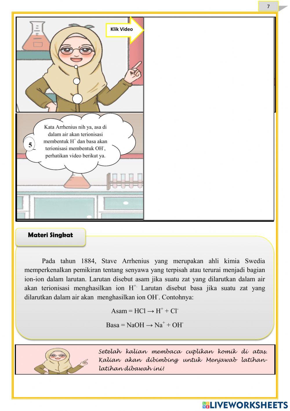 LKPD Teori Asam Basa Part 1