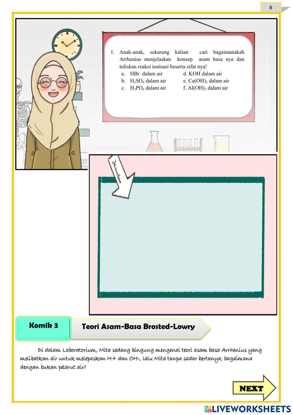 LKPD Teori Asam Basa Part 1