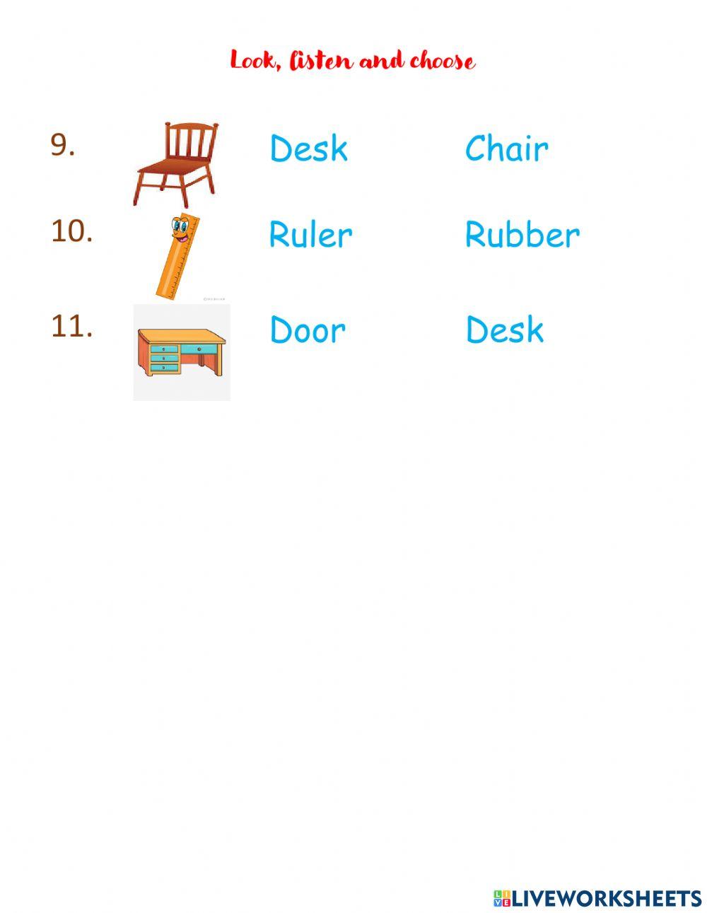 School things This is my...